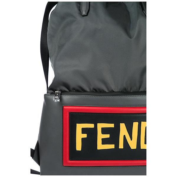 【関税送料込】FENDI スーパーコピー ロゴバックパック 7VZ034SISF05JM